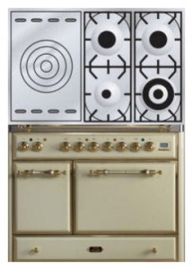 ILVE MCD-100SD-MP Antique white اجاق آشپزخانه عکس, مشخصات