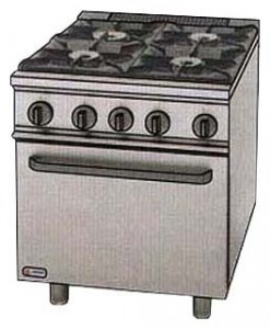 Fagor CG 741 LPG Кухонная плита Фото, характеристики