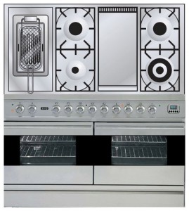 ILVE PDF-120FR-MP Stainless-Steel Fogão de Cozinha Foto, características