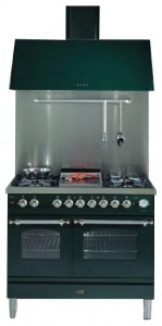 ILVE PDNE-100-MP Green เตาครัว รูปถ่าย, ลักษณะเฉพาะ