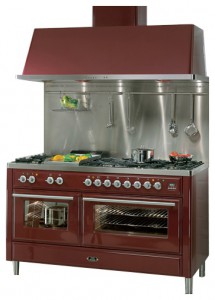 ILVE MT-150F-VG Red Fogão de Cozinha Foto, características