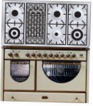 ILVE MCSA-120BD-MP Antique white Estufa de la cocina \ características, Foto