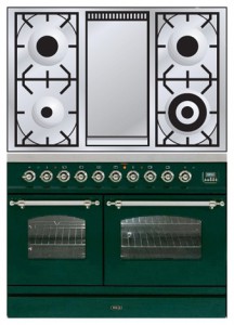 ILVE PDN-100F-MW Green Кухонная плита Фото, характеристики
