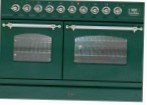 ILVE PDN-100V-MP Green Kitchen Stove \ Characteristics, Photo