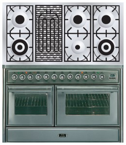ILVE MTS-120BD-MP Stainless-Steel Σόμπα κουζίνα φωτογραφία, χαρακτηριστικά