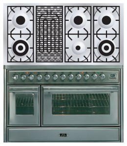 ILVE MT-120BD-MP Stainless-Steel Кухонная плита Фото, характеристики
