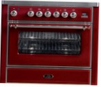 ILVE M-90-MP Red Fogão de Cozinha \ características, Foto