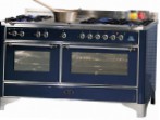ILVE M-150V-MP Blue Kitchen Stove \ Characteristics, Photo