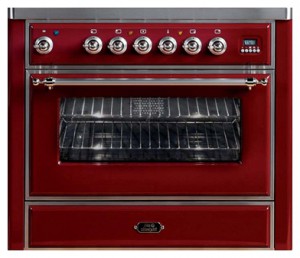 ILVE M-90F-MP Red Кухонная плита Фото, характеристики