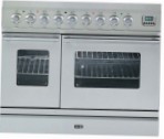 ILVE PDW-90V-MP Stainless-Steel Kitchen Stove \ Characteristics, Photo