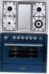 ILVE MT-90FD-E3 Blue Kitchen Stove \ Characteristics, Photo