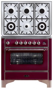 ILVE M-906D-E3 Red Estufa de la cocina Foto, características