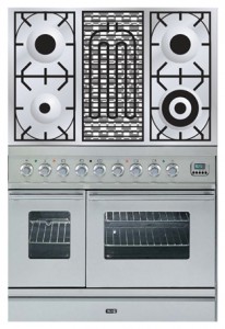 ILVE PDW-90B-VG Stainless-Steel 厨房炉灶 照片, 特点