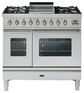 ILVE PDW-90F-VG Stainless-Steel موقد المطبخ صورة فوتوغرافية, مميزات