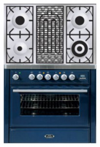 ILVE MT-90BD-E3 Blue Estufa de la cocina Foto, características