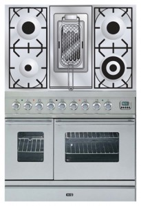 ILVE PDW-90R-MP Stainless-Steel Кухонная плита Фото, характеристики