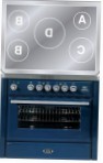 ILVE MTI-90-MP Blue Σόμπα κουζίνα \ χαρακτηριστικά, φωτογραφία