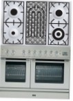 ILVE PDL-100B-VG Stainless-Steel Kitchen Stove \ Characteristics, Photo