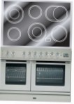 ILVE PDLE-100-MP Stainless-Steel Kitchen Stove \ Characteristics, Photo