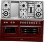 ILVE MT-150FD-E3 Red Kitchen Stove \ Characteristics, Photo