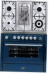 ILVE MT-90RD-E3 Blue Kitchen Stove \ Characteristics, Photo