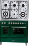 ILVE MTD-1006D-E3 Green Mutfak ocağı \ özellikleri, fotoğraf