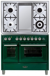 ILVE MTD-100FD-E3 Green Kitchen Stove Photo, Characteristics