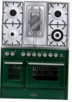ILVE MTD-100RD-E3 Green Fogão de Cozinha \ características, Foto