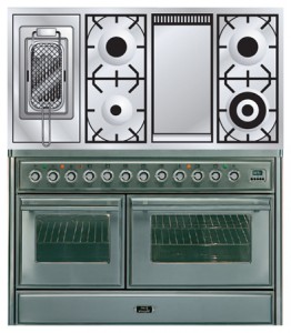 ILVE MTS-120FRD-E3 Stainless-Steel Кухонная плита Фото, характеристики