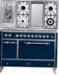 ILVE MC-120FRD-E3 Blue Virtuves Plīts \ raksturojums, foto