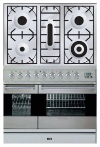 ILVE PDF-90-MP Stainless-Steel Кухонная плита Фото, характеристики