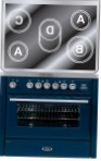 ILVE MTE-90-E3 Blue موقد المطبخ \ مميزات, صورة فوتوغرافية