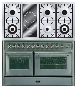 ILVE MTS-120VD-E3 Stainless-Steel Fogão de Cozinha Foto, características