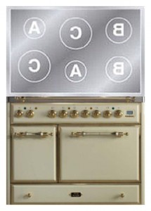ILVE MCDI-100-E3 White Кухненската Печка снимка, Характеристики