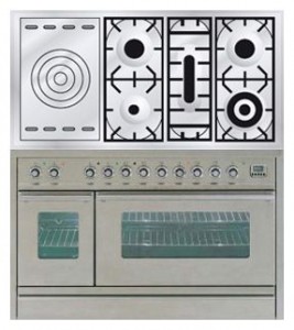 ILVE PSW-120S-MP Stainless-Steel Кухонная плита Фото, характеристики