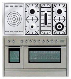 ILVE PSL-120S-MP Stainless-Steel Кухонная плита Фото, характеристики