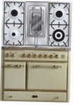 ILVE MCD-100RD-E3 Antique white Kitchen Stove \ Characteristics, Photo