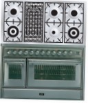 ILVE MT-120BD-E3 Stainless-Steel Kitchen Stove \ Characteristics, Photo