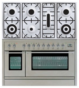 ILVE PL-1207-VG Stainless-Steel 厨房炉灶 照片, 特点