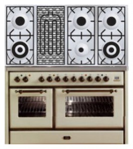 ILVE MS-120BD-E3 Antique white Кухонная плита Фото, характеристики