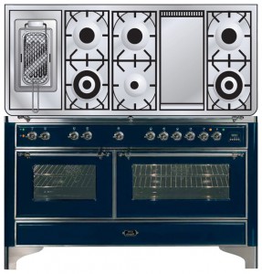 ILVE MC-150FRD-E3 Blue Virtuves Plīts foto, raksturojums