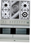 ILVE PDF-100V-VG Stainless-Steel Σόμπα κουζίνα \ χαρακτηριστικά, φωτογραφία