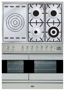 ILVE PDF-100S-VG Stainless-Steel Кухонная плита Фото, характеристики