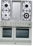 ILVE PDL-100F-VG Stainless-Steel Σόμπα κουζίνα \ χαρακτηριστικά, φωτογραφία