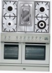 ILVE PDL-100R-MP Stainless-Steel Σόμπα κουζίνα \ χαρακτηριστικά, φωτογραφία