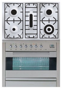 ILVE PF-90-VG Stainless-Steel Soba bucătărie fotografie, caracteristici