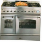 ILVE PD-100FN-VG Stainless-Steel Kitchen Stove \ Characteristics, Photo