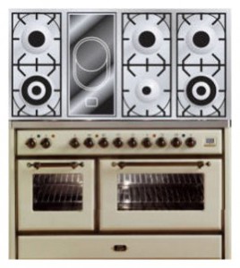 ILVE MS-120VD-VG Antique white Estufa de la cocina Foto, características