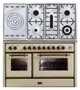 ILVE MS-120SD-VG Antique white Кухненската Печка снимка, Характеристики
