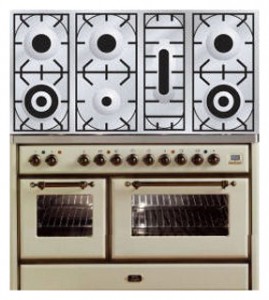 ILVE MS-1207D-VG Antique white Soba bucătărie fotografie, caracteristici